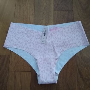Victoria's Secret pink leopard print panties